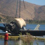 2 150x150 World War II Navy Helldiver Bomber Airplane Raised in Otay Lakes