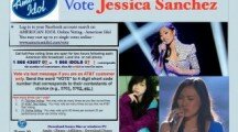 Local “View & Vote” Event For American Idol’s Jessica Sanchez
